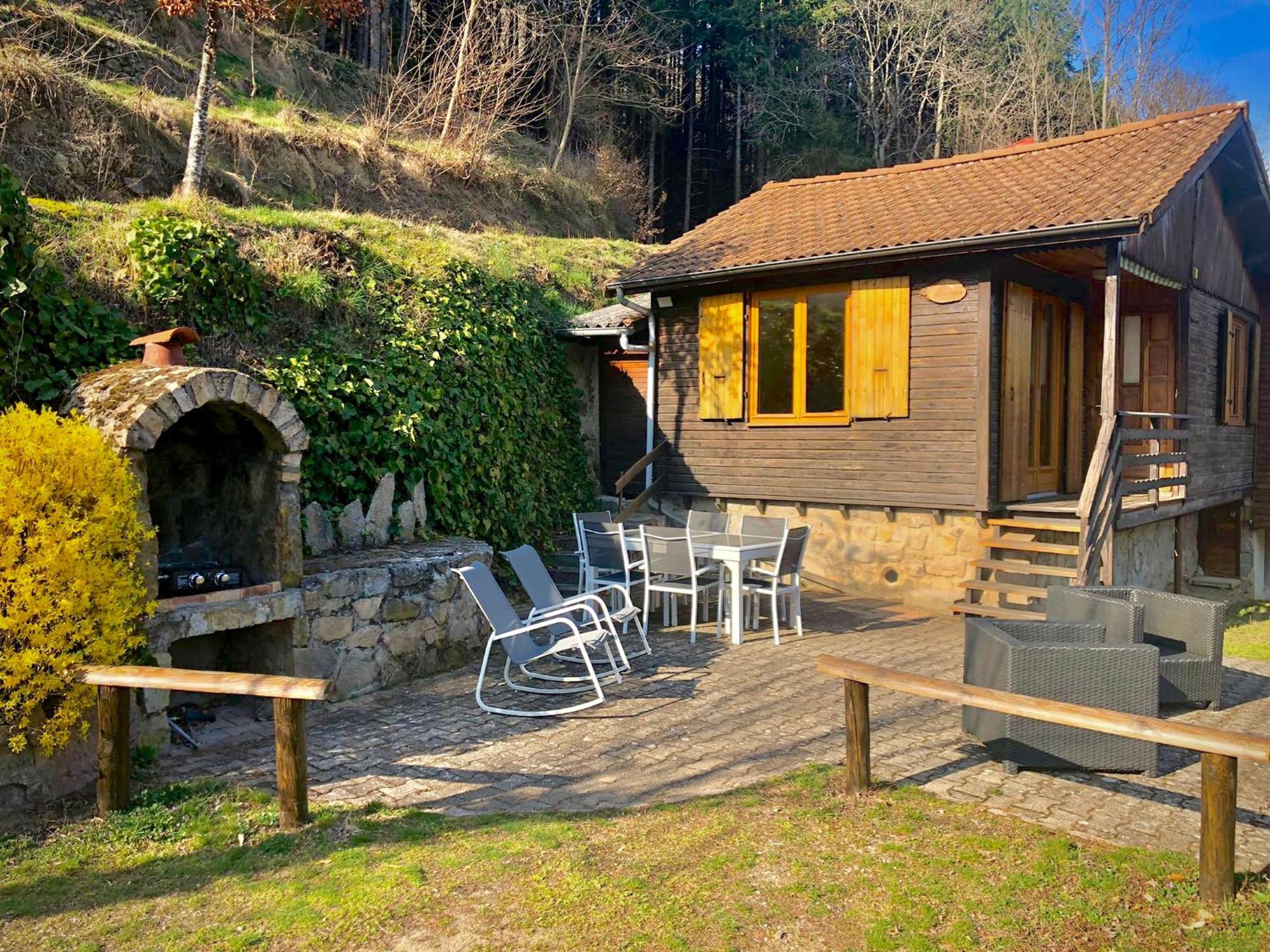 Chalet Les Accacias Vocance Exterior foto